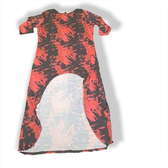 Lucky & Blessed Hi Low Tunic Tie Dye Top or Knit Dress - Picture 5 of 6